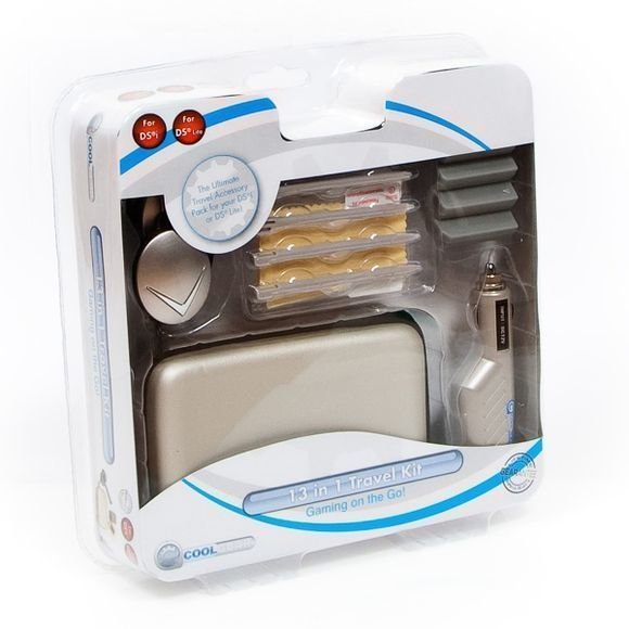 13 in 1 Travel Kit for NDS Lite and DSi Silver (Coolgear)