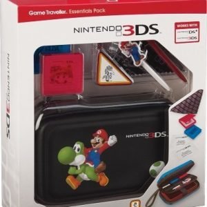 3DS Essentials Pack Black Mario