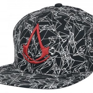 Assassin's Creed All Over Printed Logo Snapback-Lippis