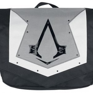 Assassin's Creed Messenger Bag Grey Flap Olkalaukku