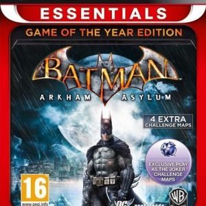 Batman Arkham Asylum - Game Of The Year (Essentials)