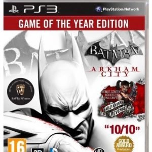 Batman Arkham City Game Of The Year Edition