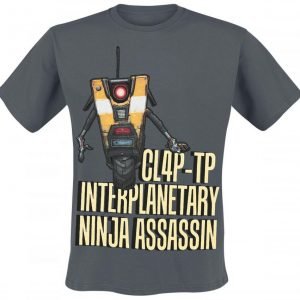 Borderlands Claptrap Assassin T-Paita