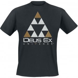 Deus Ex Universe Golden Triangle T-Paita