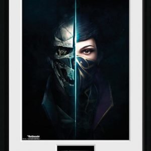 Dishonored 2 Faces Kehystetty Kuva