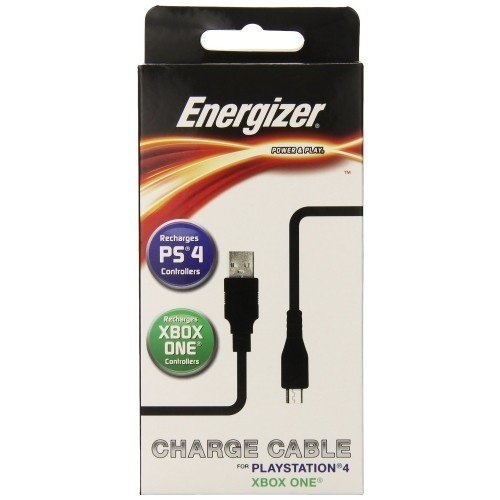 Energizer 2 meter universal Power & Play Cable - Xbox One PS4