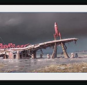Fallout 4 Red Rocket Kehystetty Kuva
