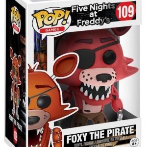 Five Nights At Freddy's Foxy The Pirate Vinyl Figure 109 Keräilyfiguuri