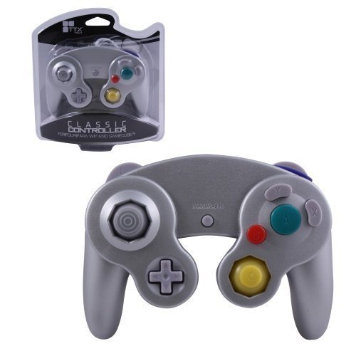 Gamecube Class Controller SilverTTX