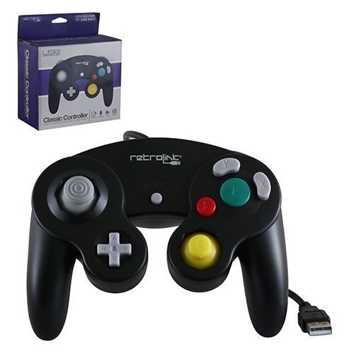 Gamecube Pad USB Black Retrolink