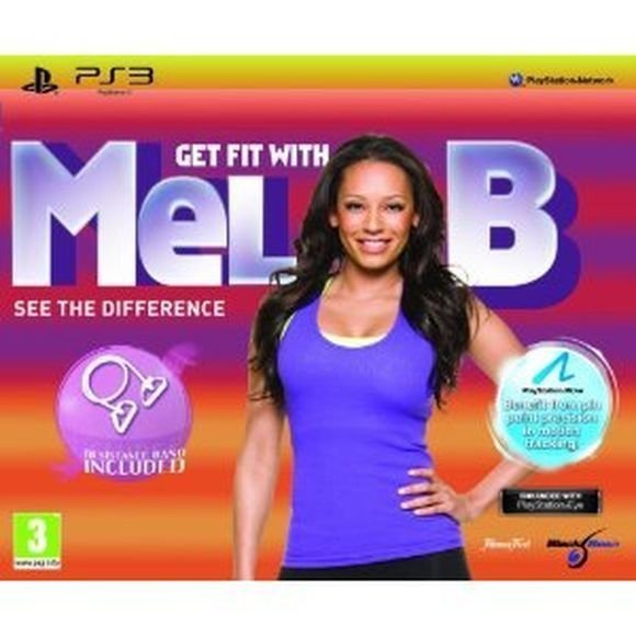 Get Fit With Mel B + Resistance Band (Move Compatible)