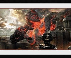 God Of War Titan Kehystetty Kuva