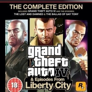 Grand Theft Auto IV (GTA 4) Complete Edition