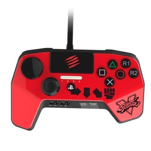 Mad Catz Street Fighter 5 FightPad PRO for PS4 & PS3 - Ken V2