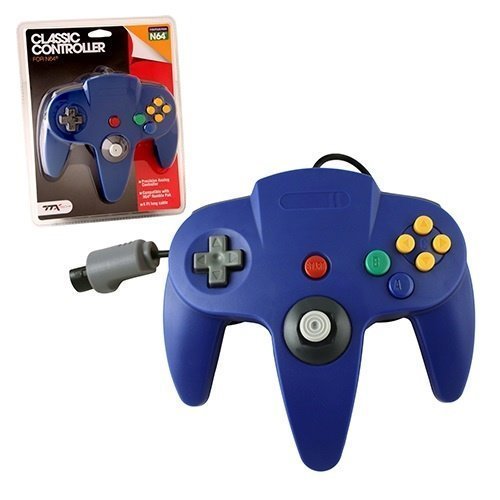 N64 Classic Controller Blue TTX