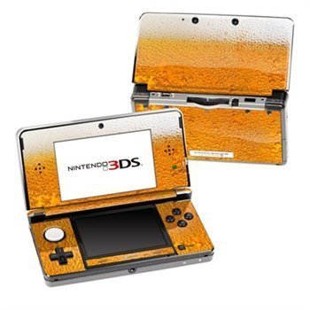 Nintendo 3DS Skin Beer Bubbles