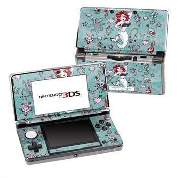 Nintendo 3DS Skin Molly Mermaid