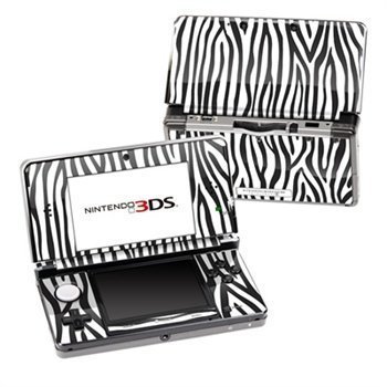 Nintendo 3DS Skin Zebra Stripes