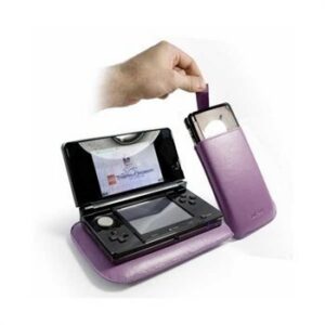 Nintendo 3DS Tuff-Luv Faux Leather Case Purple