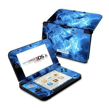 Nintendo 3DS XL Skin Blue Quantum Waves