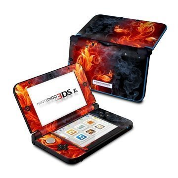 Nintendo 3DS XL Skin Flower Of Fire