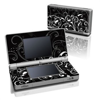 Nintendo DS Lite Skin B&W Fleur