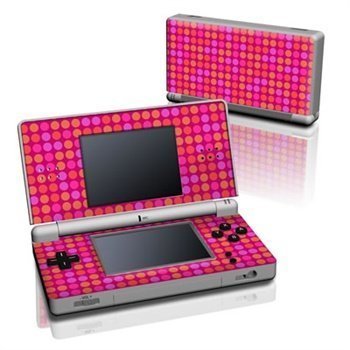 Nintendo DS Lite Skin Pink Dots