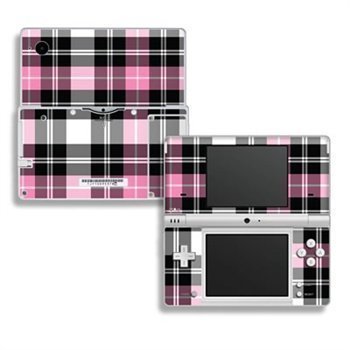 Nintendo DSi Skin Pink Plaid