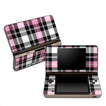 Nintendo DSi XL Skin Pink Plaid