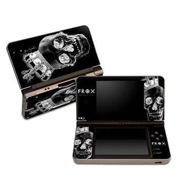 Nintendo DSi XL Skin Skull King Black