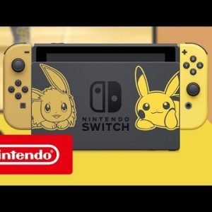 Nintendo Pokémon: Let's Go Eevee! Nintendo Switch Console Bundle Pelikonsoli
