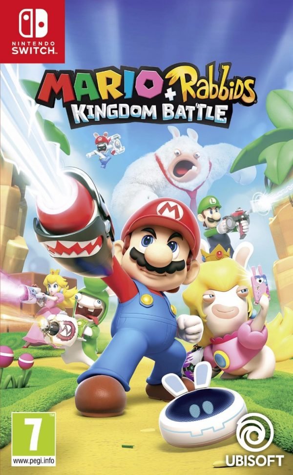 Nintendo Switch Mario + Rabbids Kingdom Battle Peli