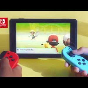 Nintendo Switch Pokémon: Let’s Go Pikachu! + Poké Ball Plus Bundle Peli