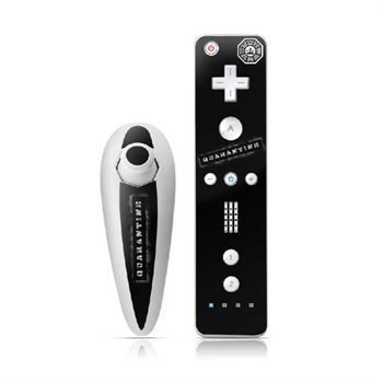 Nintendo Wii Nunchuk Skin Black Dharma