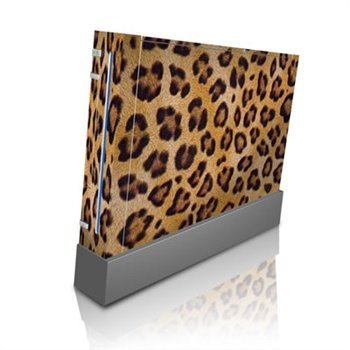 Nintendo Wii Skin Leopard Spots