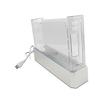 Nintendo Wii Translucent White Console Crystal Case