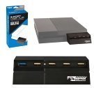 PS4 Adapter 5 Port USB Hub Black