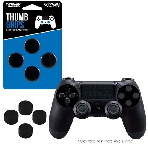 PS4 ProGamer Analog Thumb Grips - Compatible with PS3 - 4 pack