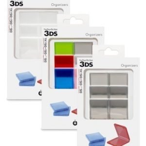 Pack of 6 organizers for 3DS