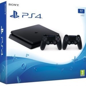 Playstation 4 1TB Slim + Dual Shock 4