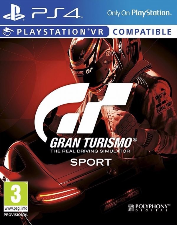 Playstation 4 Gran Turismo Sport Peli