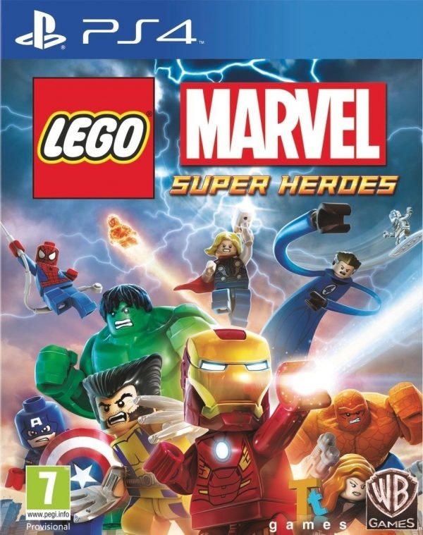 Playstation 4 Lego Marvel Super Heroes Ps4 Peli