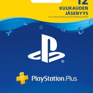 Playstation 4 Playstation Network Plus Kortti Ps4 12 Kk