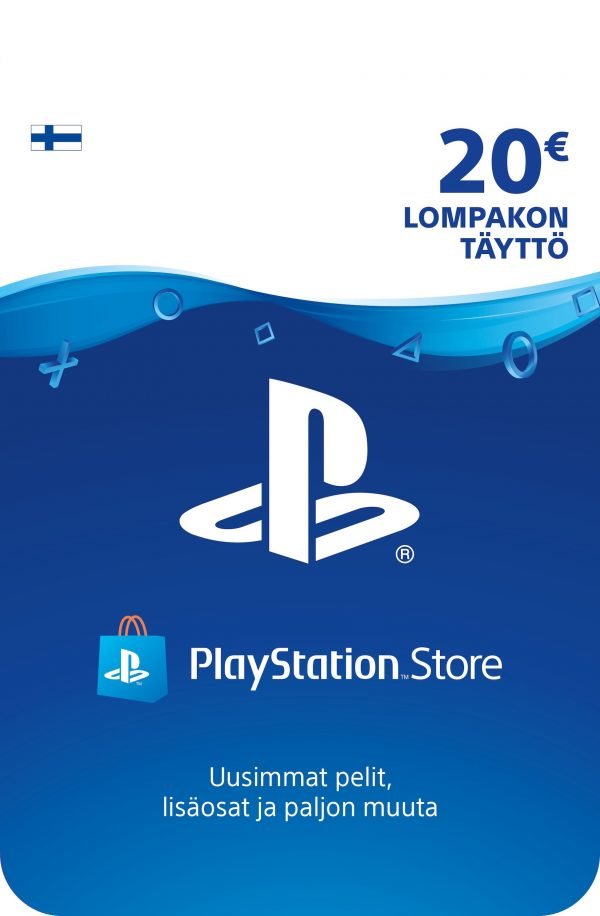 Playstation 4 Playstation Store Latausseteli 20 Euroa