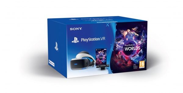 Playstation 4 Playstation Vr Virtuaalilasit V2 + Camera + Vrworlds Peli