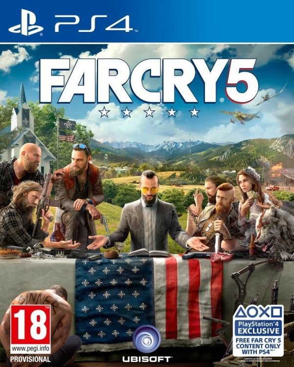 Playstation 4 Ps4 Far Cry 5 Peli