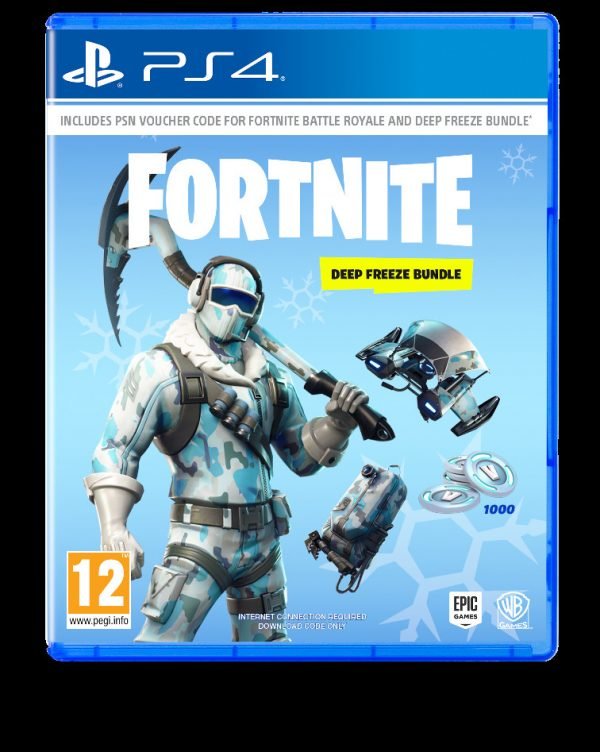 Playstation 4 Ps4 Fortnite Deep Freeze Bundle Peli