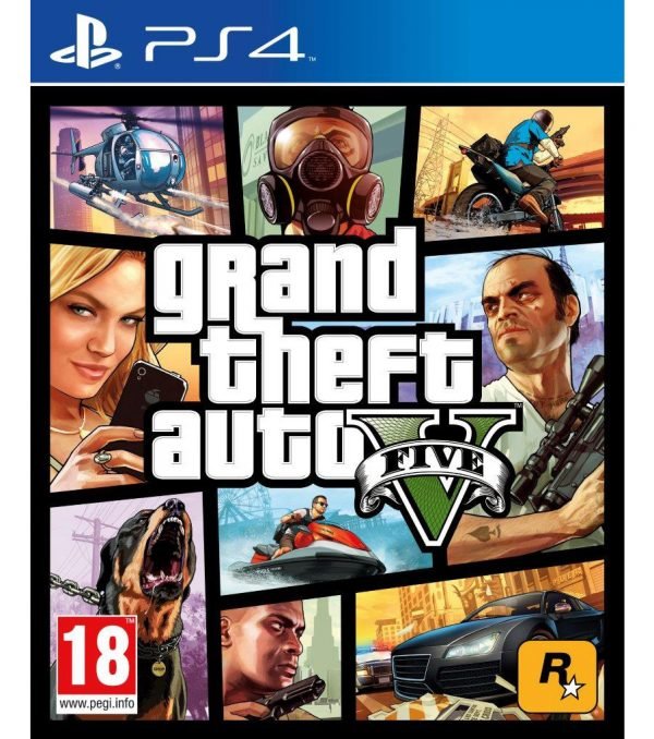Playstation 4 Ps4 Grand Theft Auto V Peli