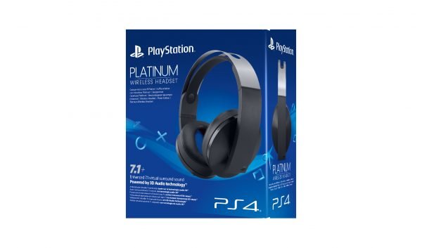 Playstation 4 Ps4 Platinum Wireless Headset Pelikuulokkeet