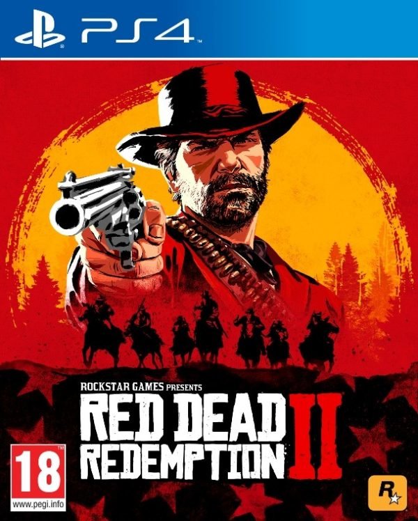 Playstation 4 Ps4 Red Dead Redemption 2 Peli